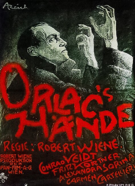 The Hands of Orlac (1924) poster