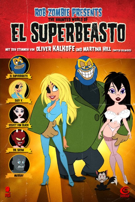 The Haunted World of El Superbeasto (2009) poster