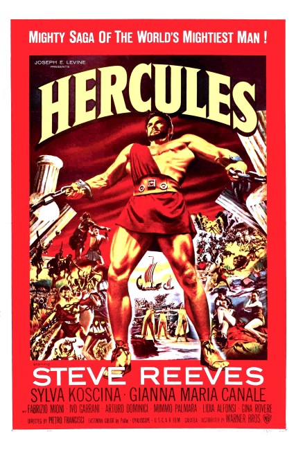 Hercules (1958) poster