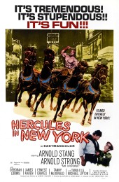 Hercules in New York (1970) poster