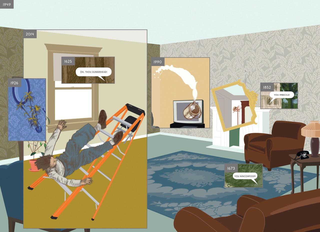 Panel from Richard McGuire's Here