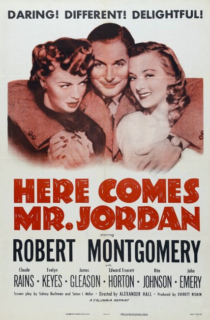 Here Comes Mr Jordan (1941) poster