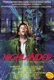 Highlander (1986) poster