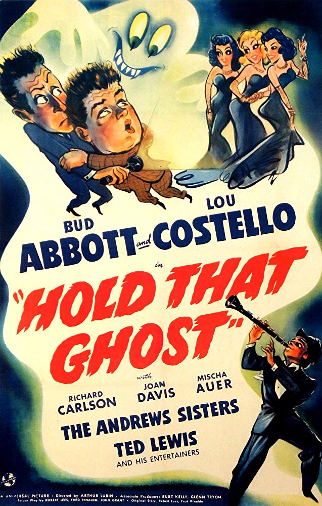 Hold That Ghost (1941) poster