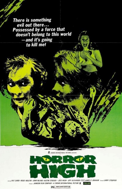 Horror High (1974) poster