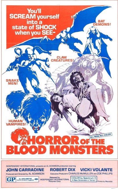 Horror of the Blood Monsters (1970) poster