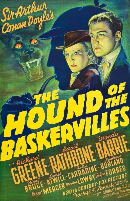 The Hound of the Baskervilles (1939) poster