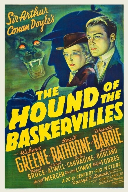The Hound of the Baskervilles (1939) poster