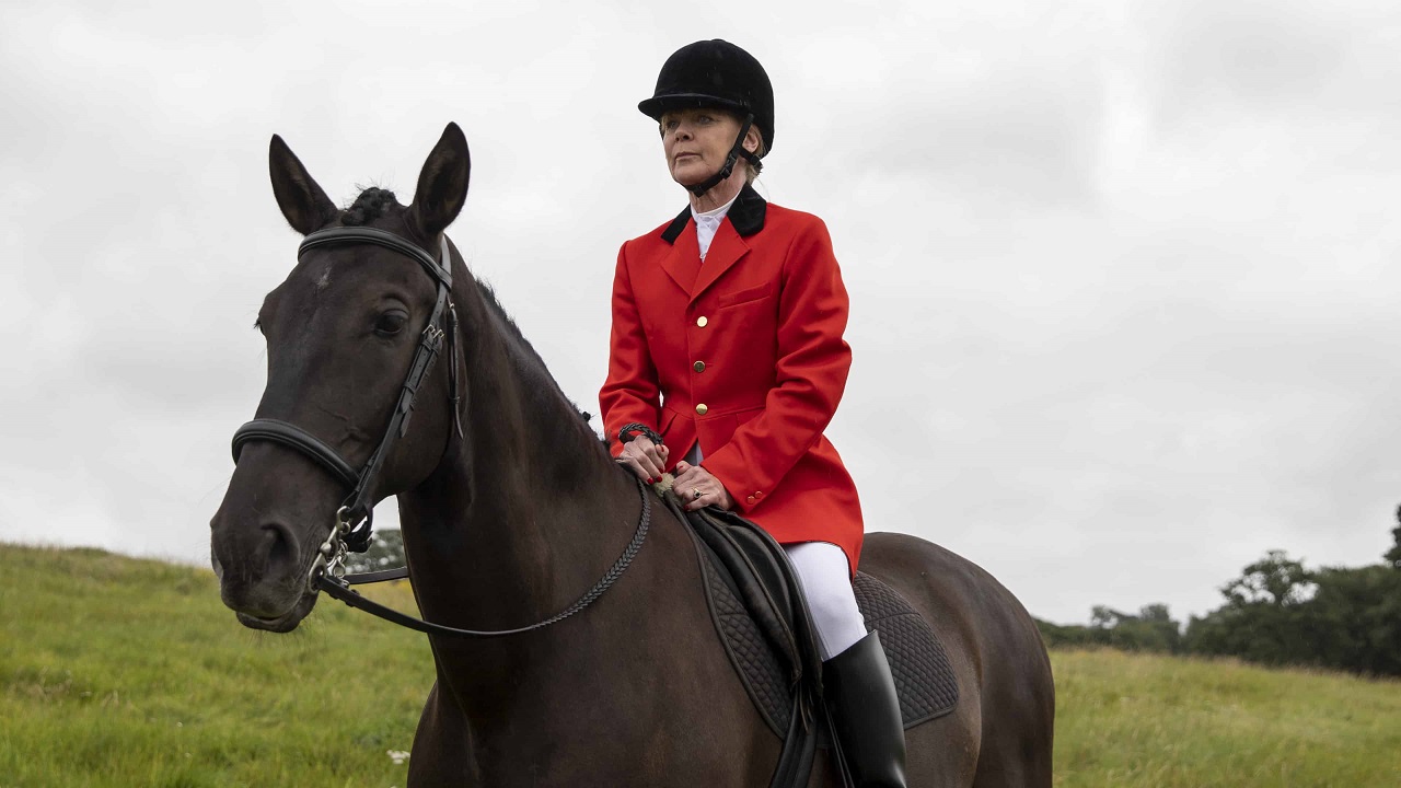 Samantha Bond goes hunting in Hounded (2022)