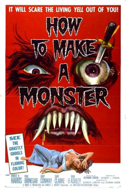How to Make a Monster (1958) poster