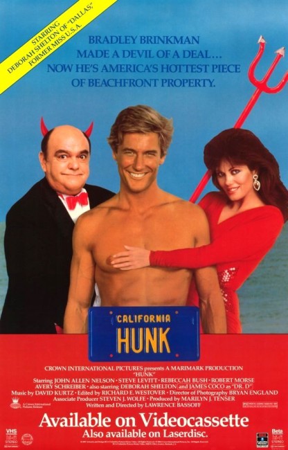 Hunk (1987) poster