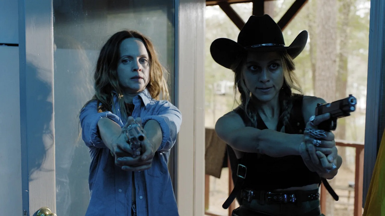 Mena Suvari and Maya Stojan go hunting men in Hunt Club (2022)