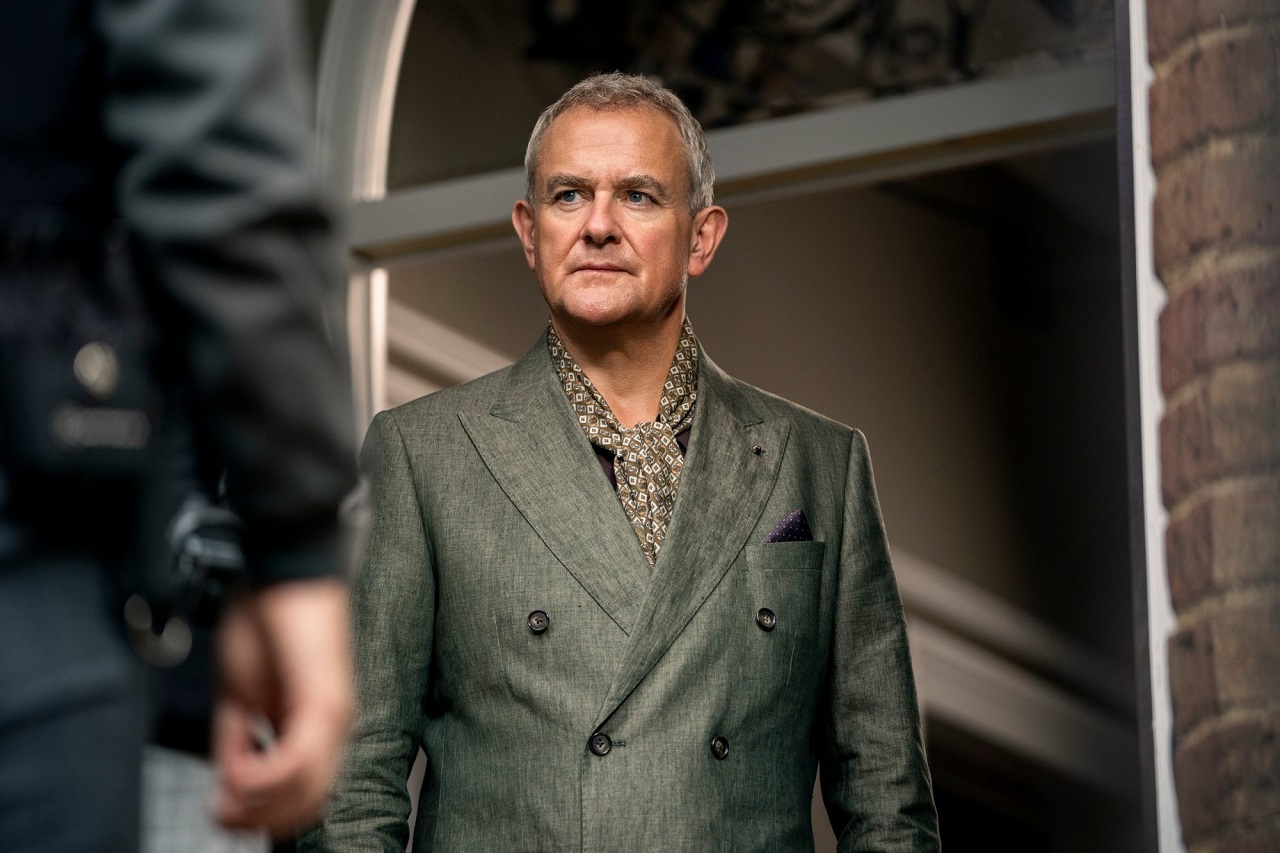 Hugh Bonneville as solicitor Sir Hector Blake in I Came By (2022)