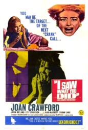 I Saw What You Did (1965) poster