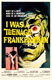 I Was a Teenage Frankenstein (1957) poster