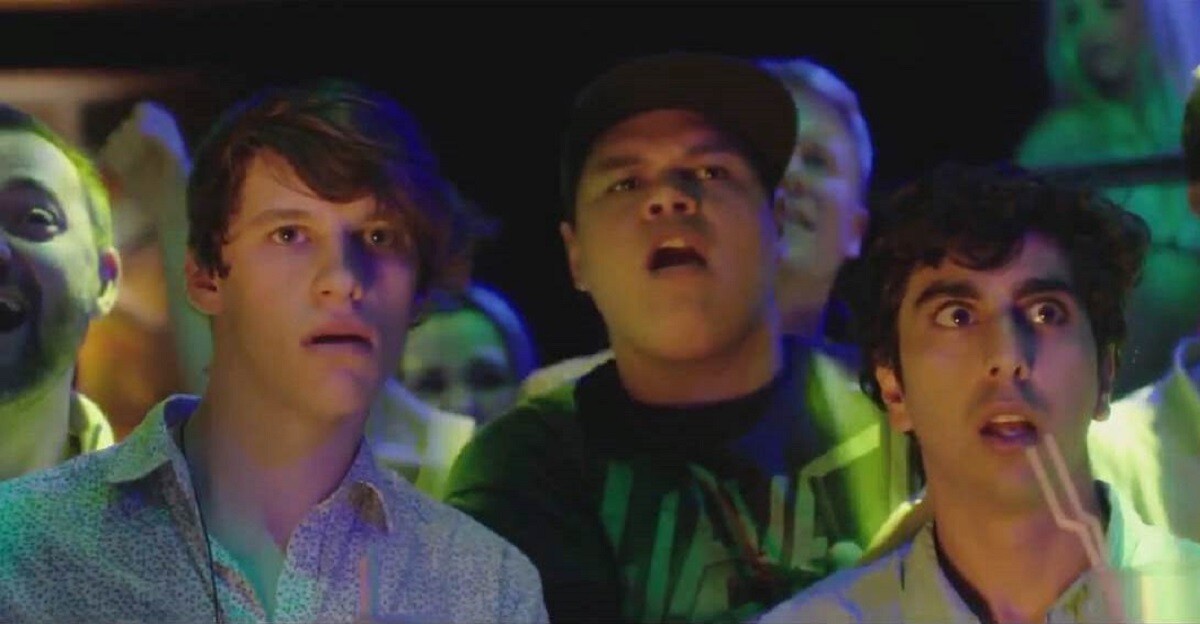 Jordan Coulson, Ed Kear and Homer Todiwala in Ibiza Undead (2016)