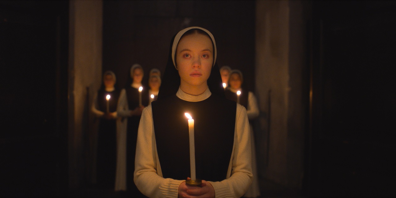 Sydney Sweeney as Sister Cecilia in Immaculate (2024)