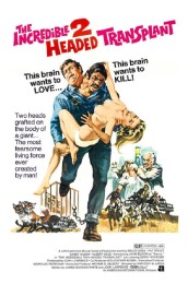 The Incredible 2-Headed Transplant (1971) poster