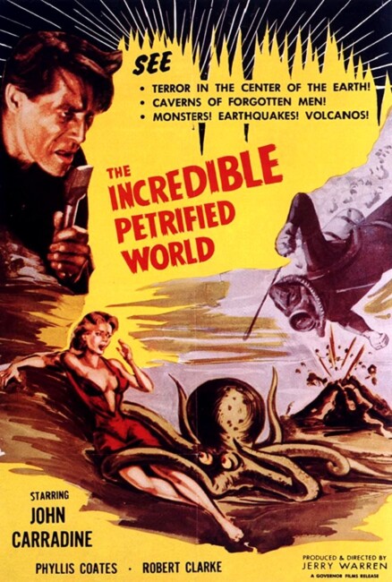The Incredible Petrified World (1960) poster
