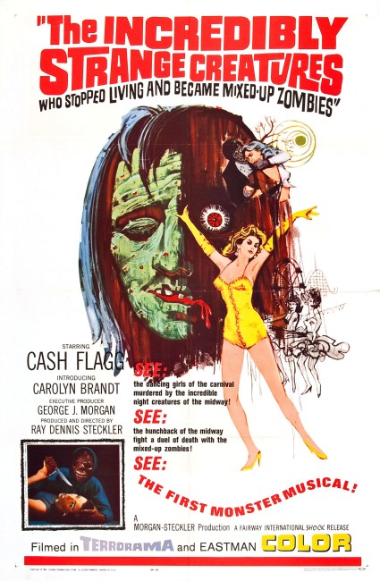 The Incredibly Strange Creatures Who Stopped Living and Became Mixed-Up Zombies (1964) poster