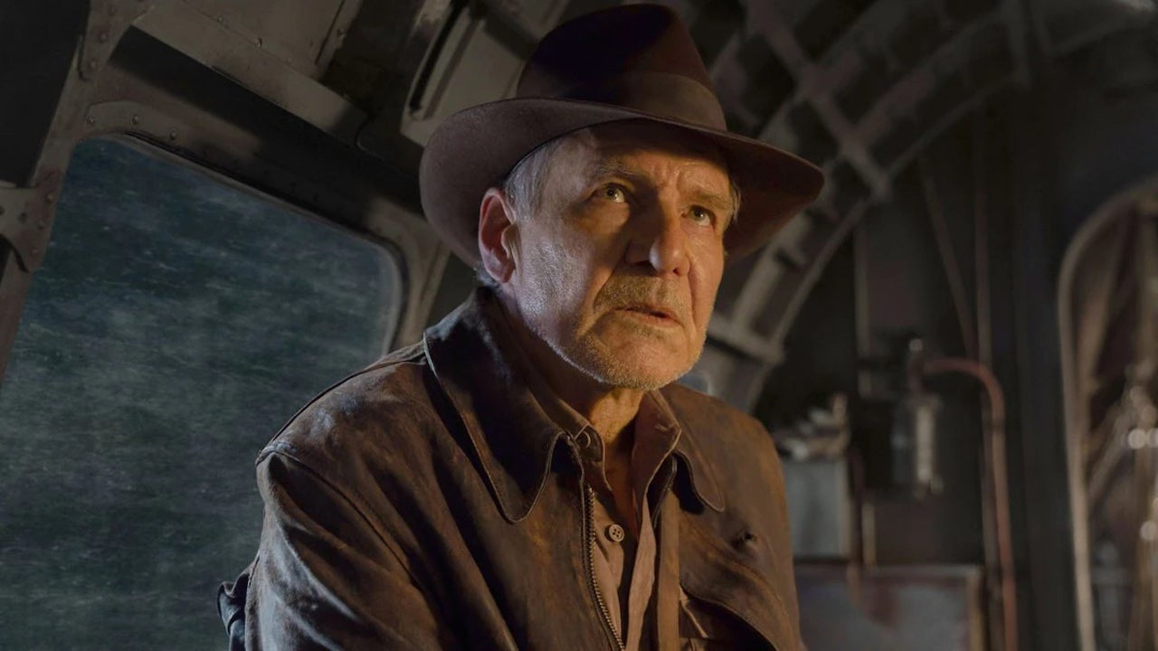 An 80 year old Harrison Ford back as Indiana Jones in Indiana Jones and the Dial of Destiny (2023)