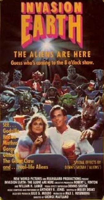 Invasion Earth: The Aliens Are Here (1988) poster