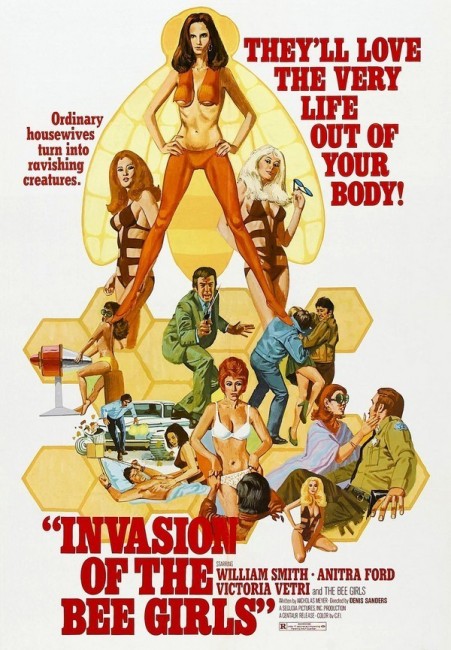Invasion of the Bee Girls (1973) poster