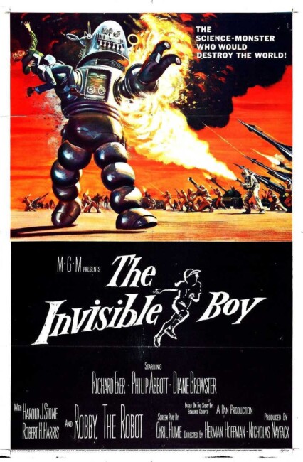 The Invisible Boy (1957) poster