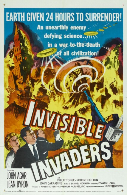 Invisible Invaders (1959) poster