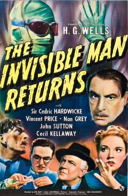 The Invisible Man Returns (1940) poster