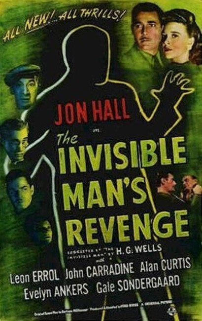 The Invisible Man's Revenge (1944) poster