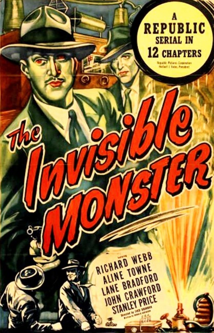 The Invisible Monster (1950) poster