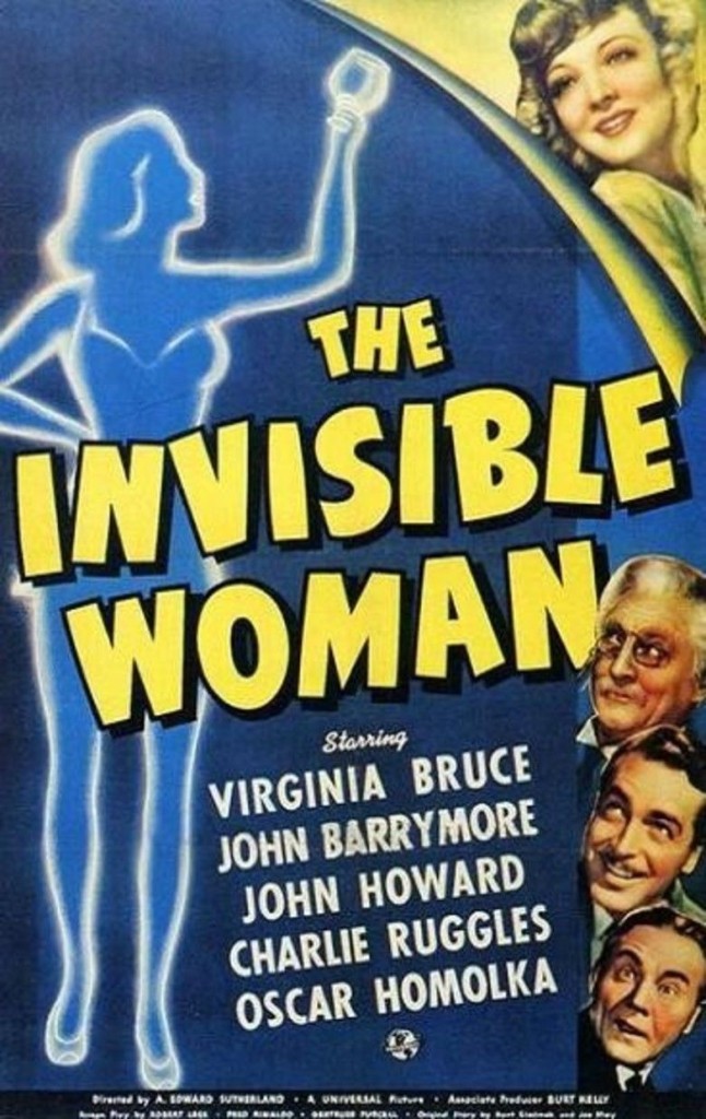 The Invisible Woman (1940) poster