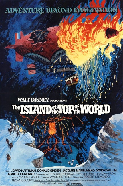 The Island at the Top of the World (1974) poster