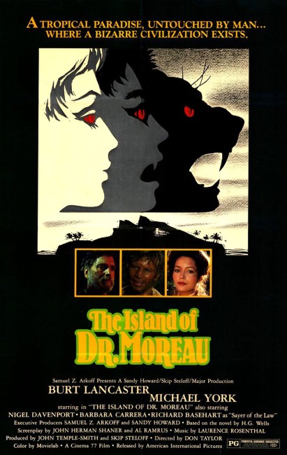 The Island of Dr Moreau (1977) poster
