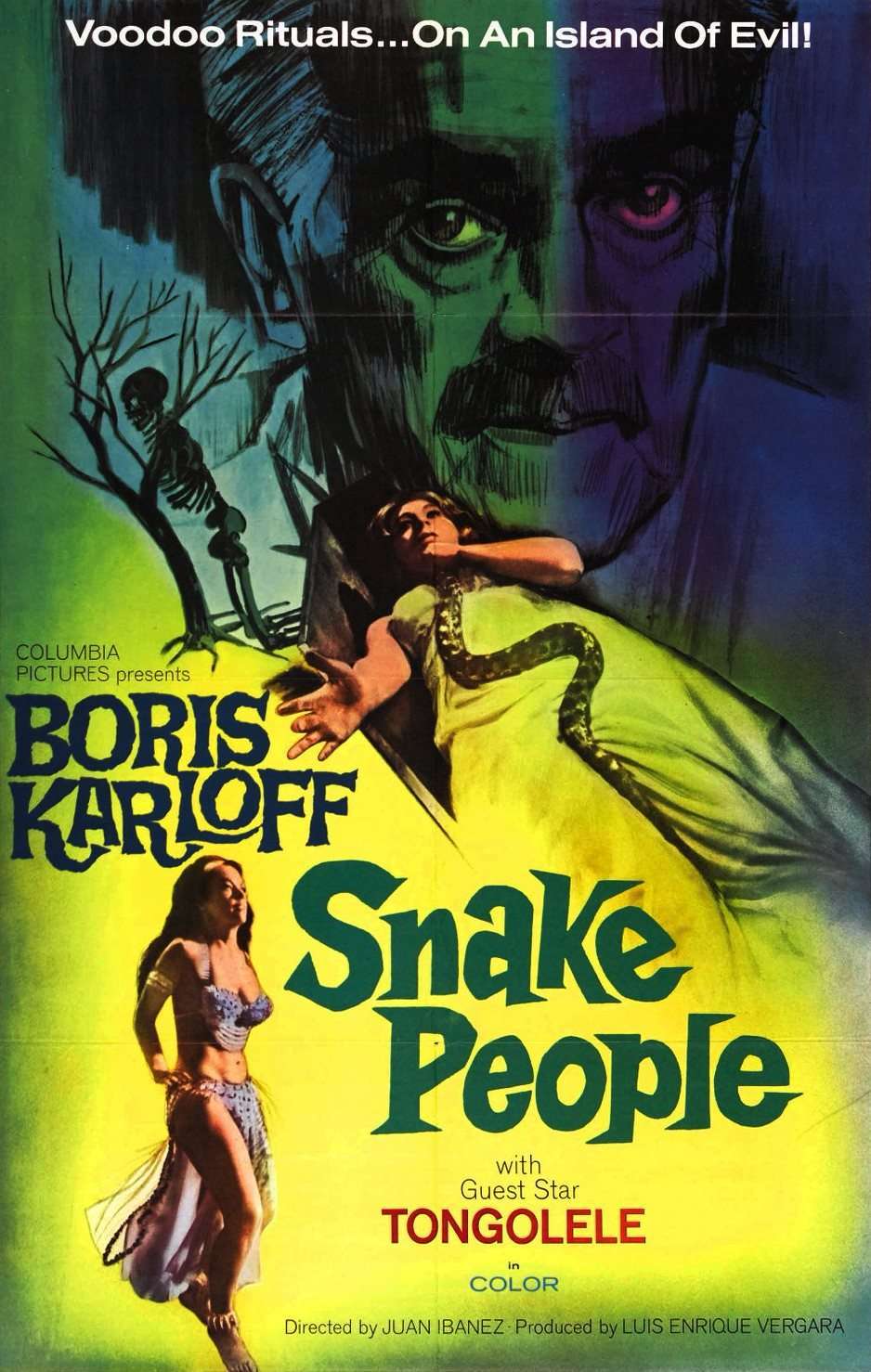 Isle of the Snake People (1971) poster