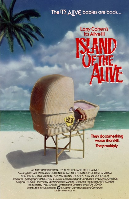 It's Alive III: Island of the Alive (1987) poster
