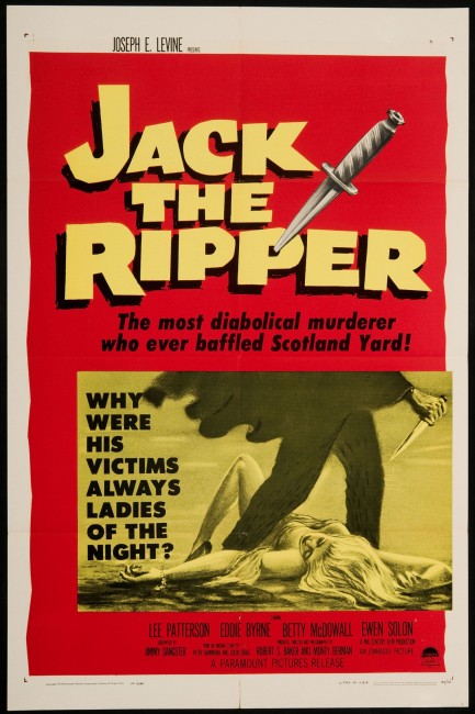 Jack the Ripper (1959) poster