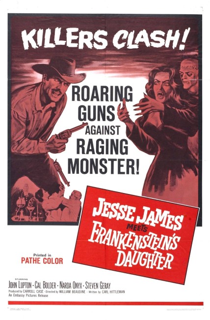 Jesse James Meets Frankenstein's Daughter (1966) poster
