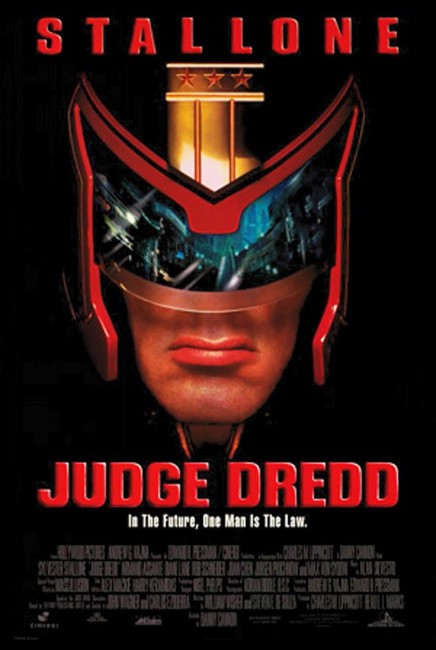 Judge Dredd (1995) poster