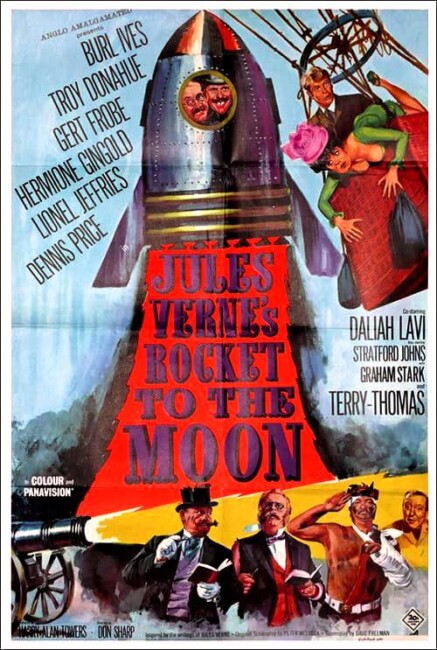 Jules Verne's Rocket to the Moon (1967) poster