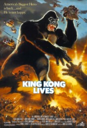 King Kong Lives (1986) poster