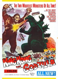 King Kong Vs Godzilla (1962) poster