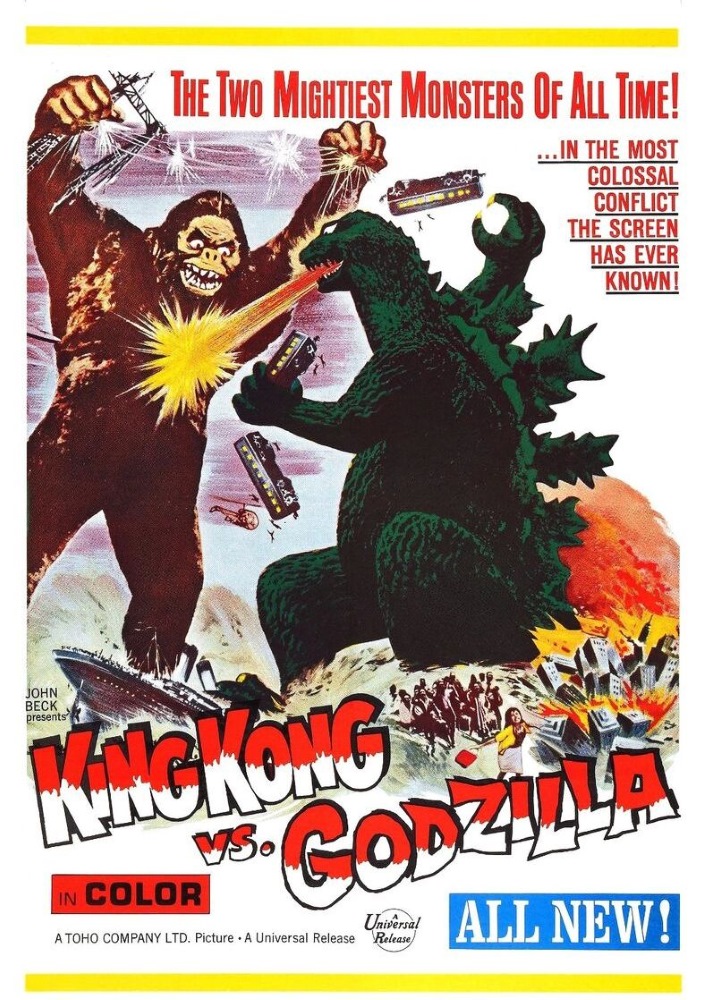 King Kong Vs. Godzilla (1962) poster
