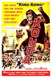 Konga (1961) poster