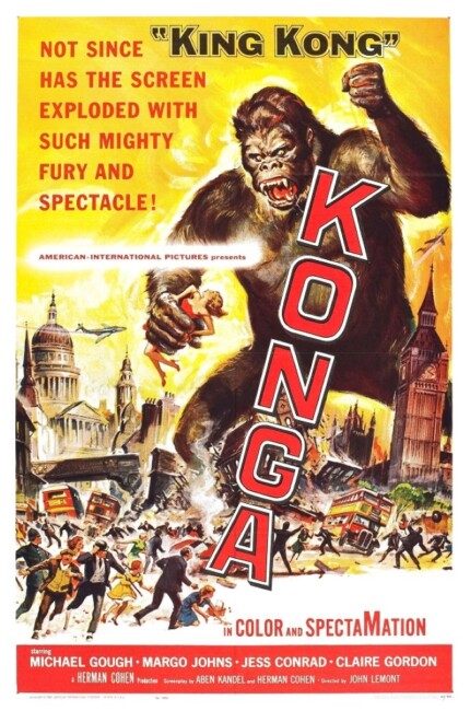 Konga (1961) poster