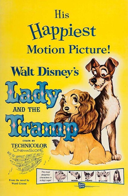 Lady and the Tramp (1955) poster