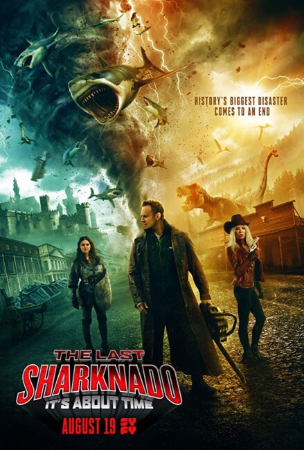 The Last Sharknado: It's About Time (2018) poster