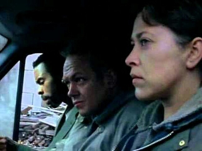 Nicola Walker, Christopher Fulford, Treva Etienne in The Last Train (1999)