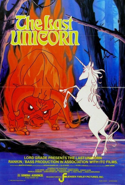 The Last Unicorn (1982) poster